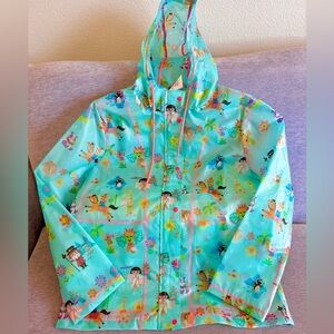 Disney It’s a Small World Women’s Raincoat Sz Large New w/o tags